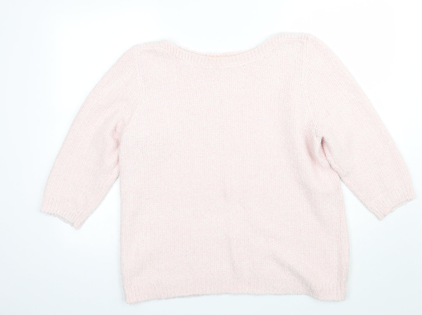 BHS Womens Pink   Pullover Jumper Size 20