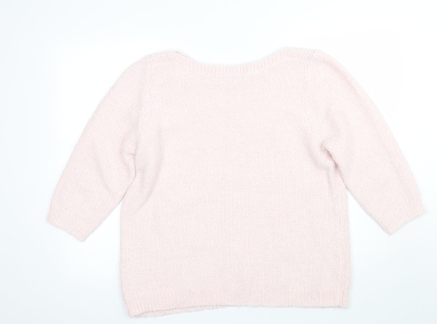 BHS Womens Pink   Pullover Jumper Size 20