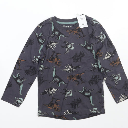 Nutmeg Boys Green   Basic T-Shirt Size 4-5 Years