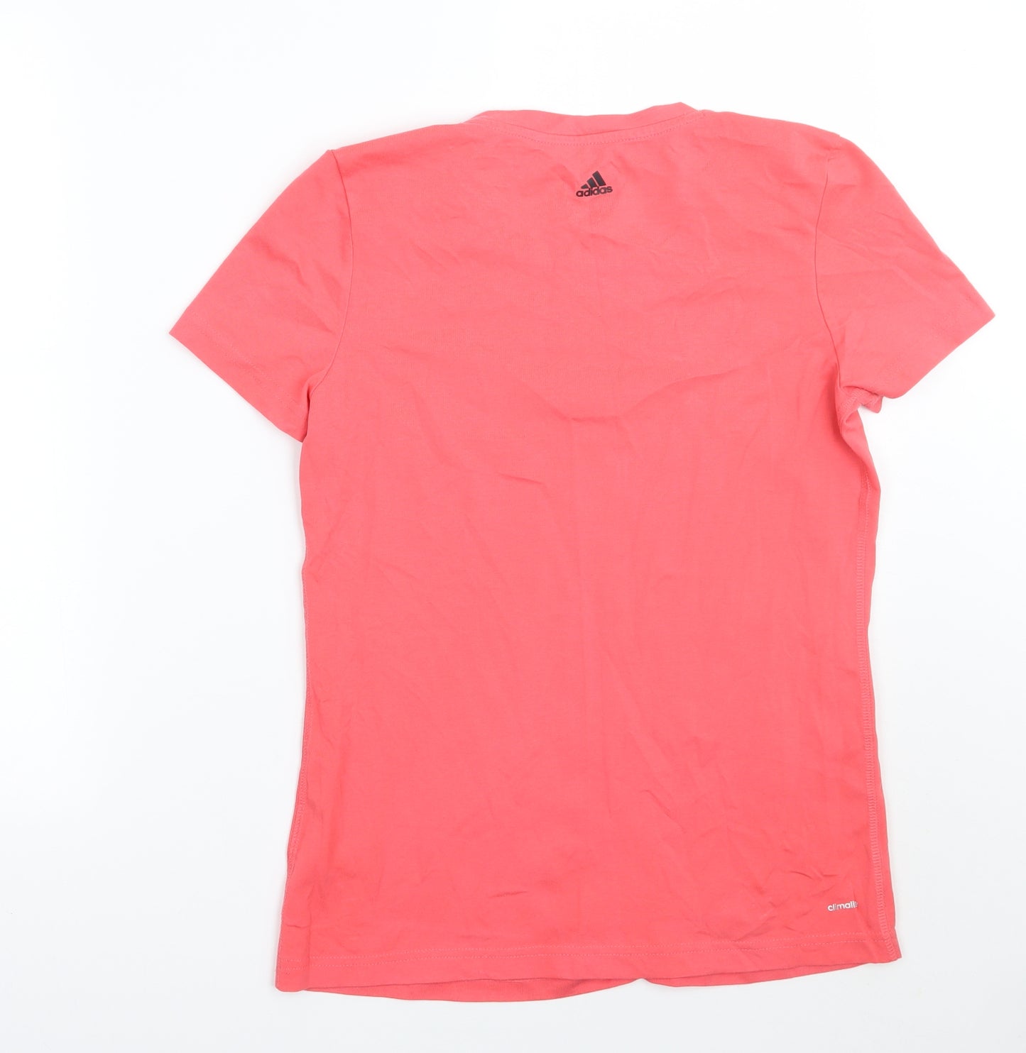 adidas Womens Pink   Basic T-Shirt Size 12