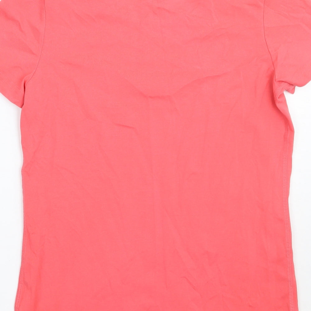 adidas Womens Pink   Basic T-Shirt Size 12