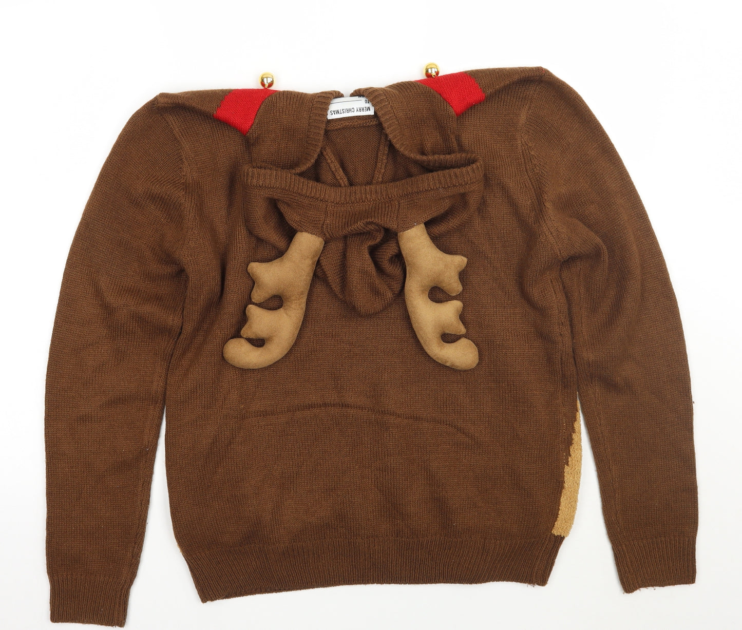 Primark Mens Brown   Pullover Jumper Size M