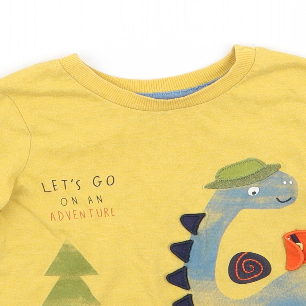 Nutmeg Baby Yellow   Basic T-Shirt Size 12-18 Months