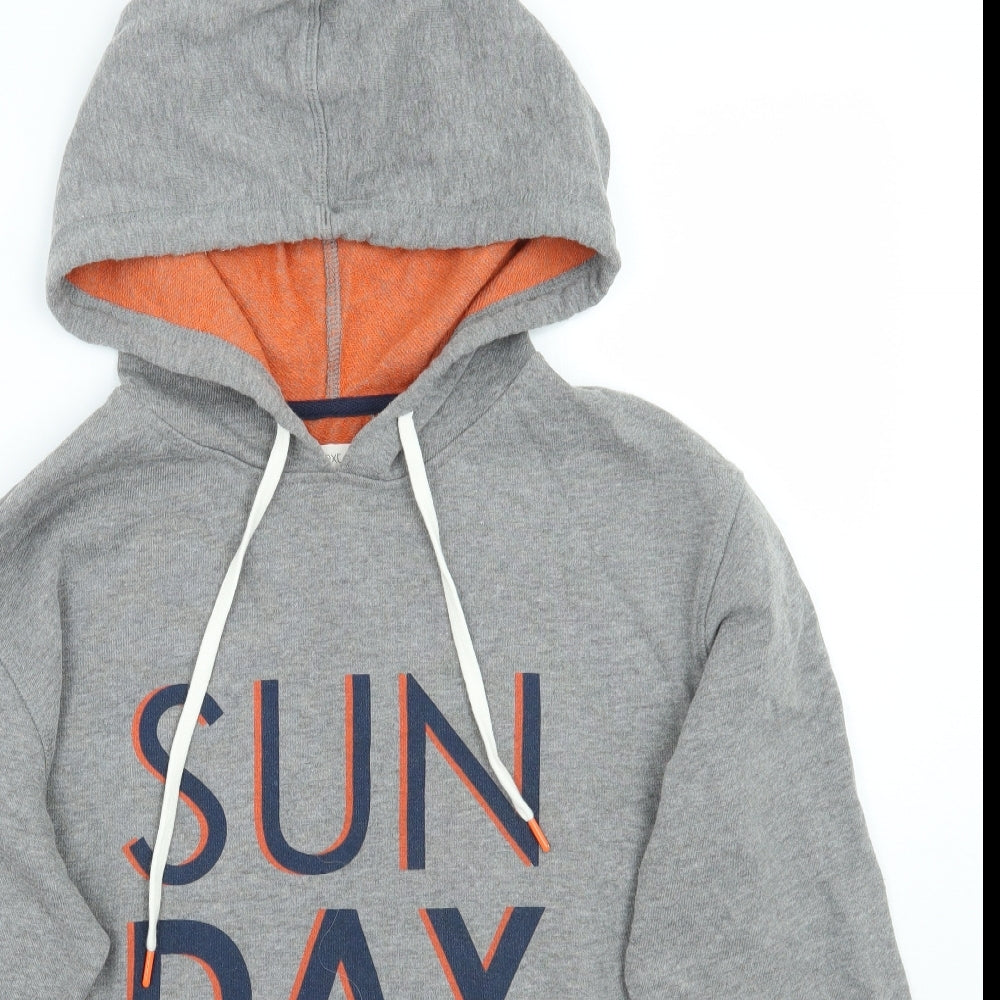 NEXT Womens Grey   Pullover Hoodie Size M