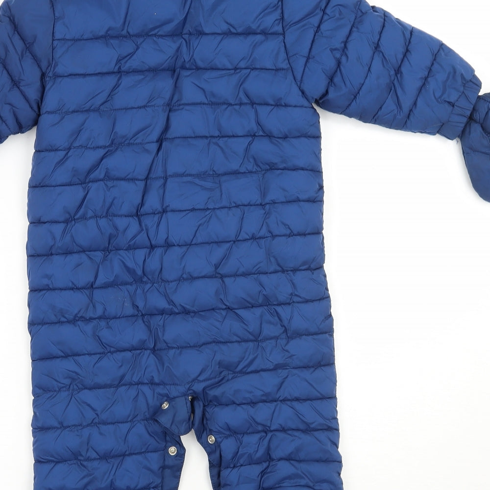 NEXT Baby Blue   Babygrow One-Piece Size 9-12 Months