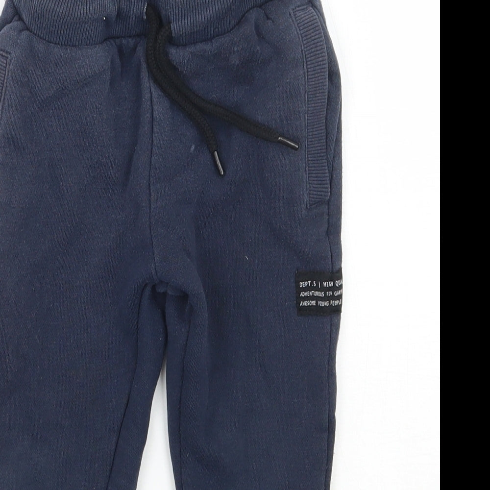 Primark Boys Blue   Sweatpants Trousers Size 2-3 Years