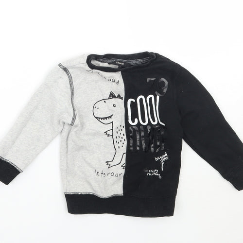George Boys Grey   Pullover Jumper Size 2 Years