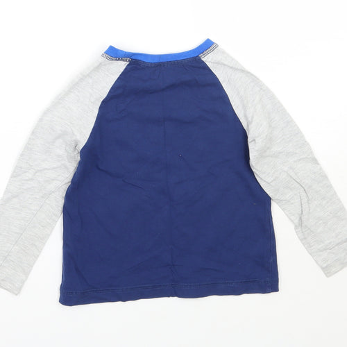 George Boys Blue   Basic T-Shirt Size 24 Months