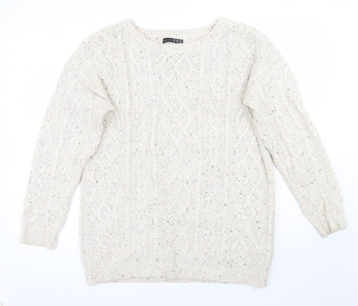 Primark Womens Beige   Pullover Jumper Size 12