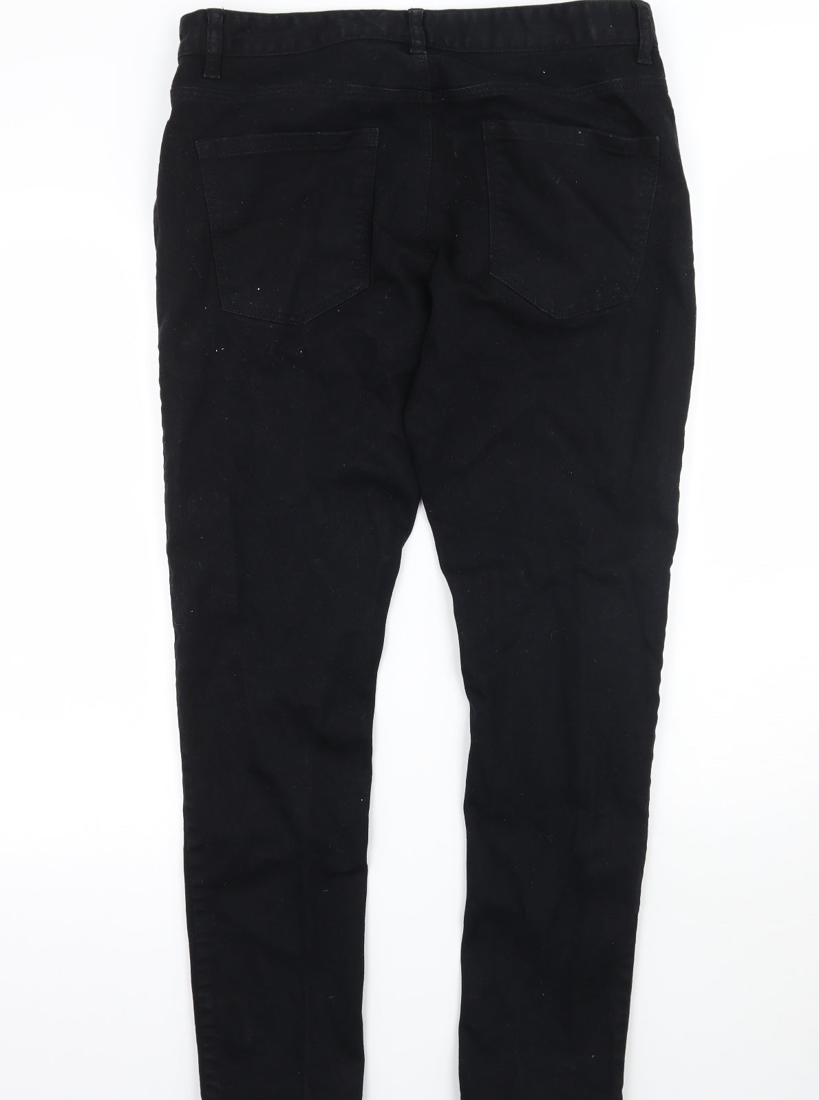 NEXT Mens Black   Straight Jeans Size 34 L30 in