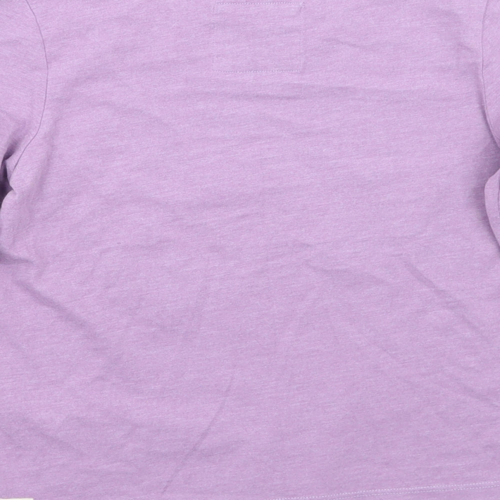 Fat Face Girls Purple   Basic T-Shirt Size 8-9 Years