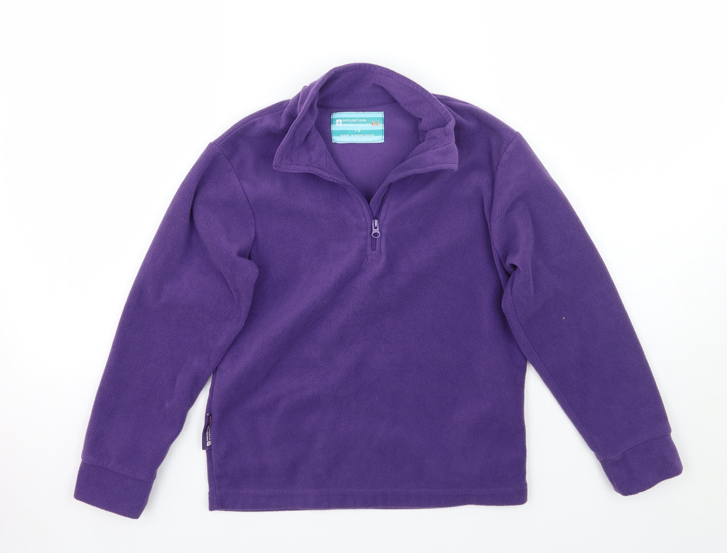 Mountain Warehouse Girls Purple   Pullover Jumper Size 7-8 Years