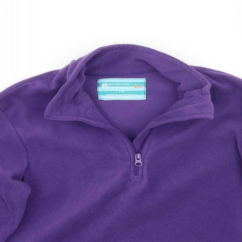 Mountain Warehouse Girls Purple   Pullover Jumper Size 7-8 Years