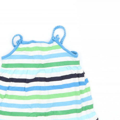Gap Girls White Striped  A-Line  Size 2 Years