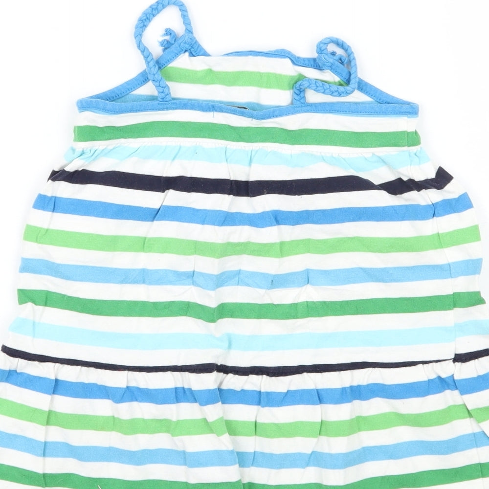 Gap Girls White Striped  A-Line  Size 2 Years