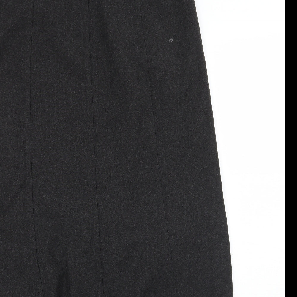 Per Una Womens Grey   A-Line Skirt Size 12