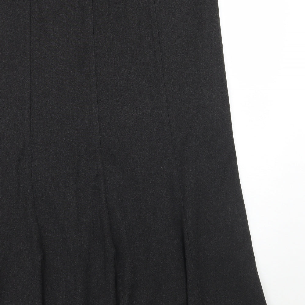 Per Una Womens Grey   A-Line Skirt Size 12