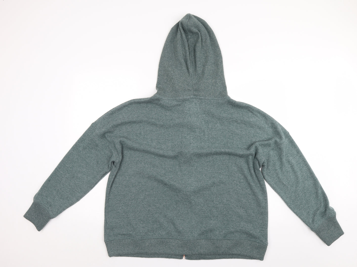 NEXT Womens Green   Full Zip Hoodie Size 18