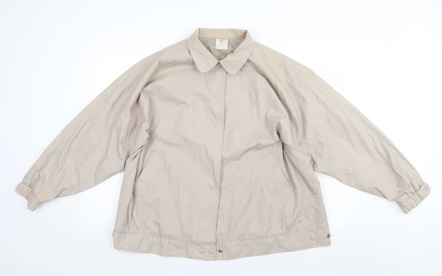 Compliments Womens Ivory   Jacket  Size 24