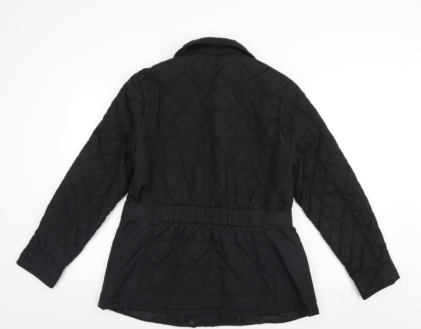Debenhams Womens Black   Anorak Coat Size 18