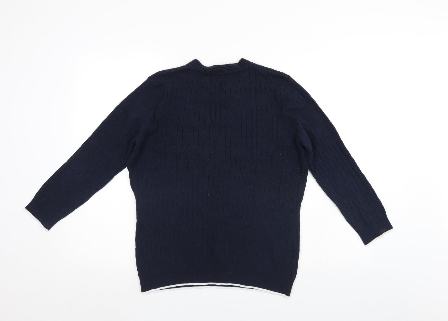 Laura Ashley Womens Black   Pullover Jumper Size 14