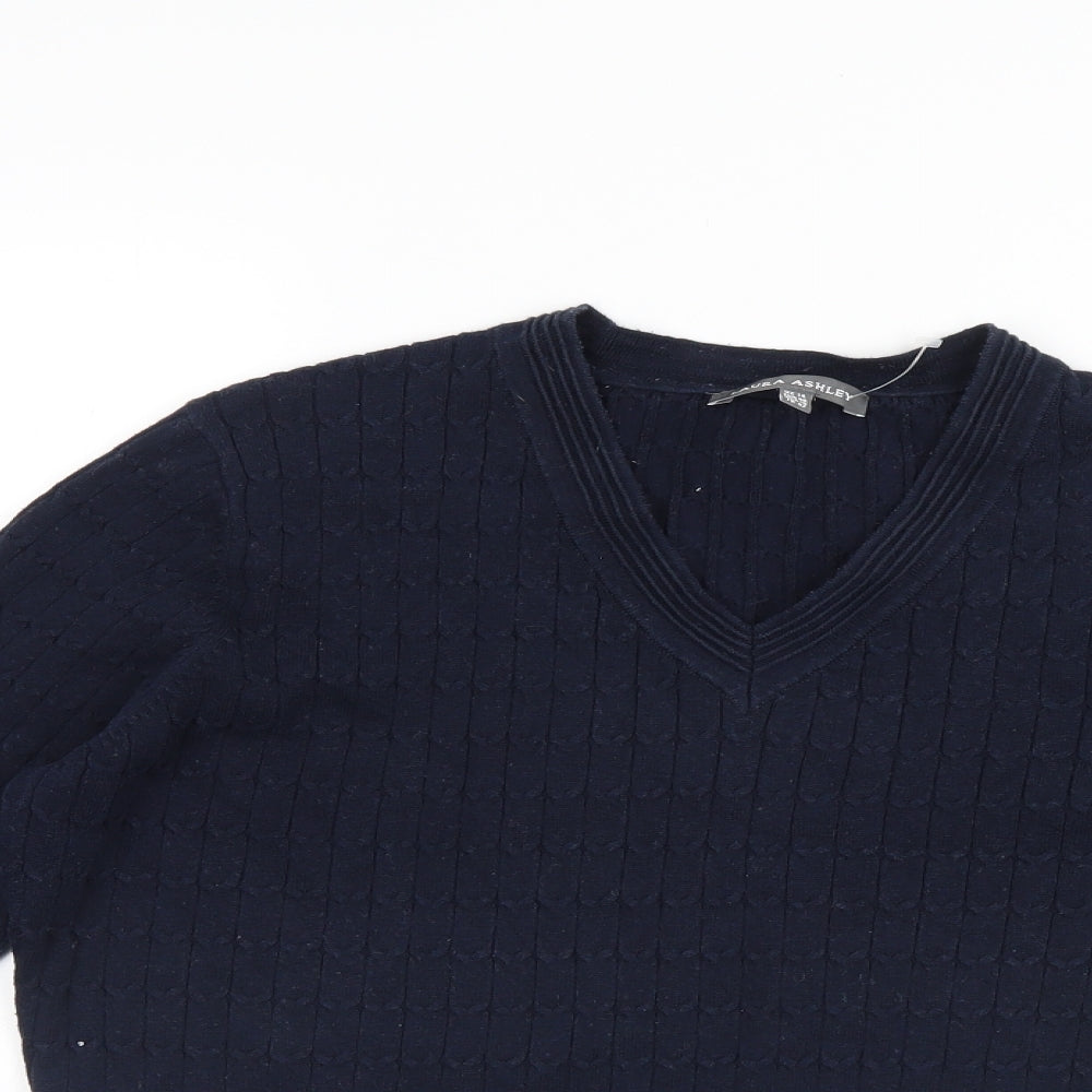 Laura Ashley Womens Black   Pullover Jumper Size 14