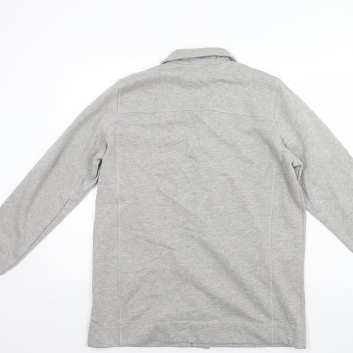 Cotton Traders Mens Grey   Jacket Coatigan Size L