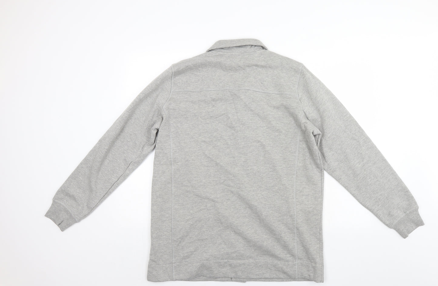 Cotton Traders Mens Grey   Jacket Coatigan Size L