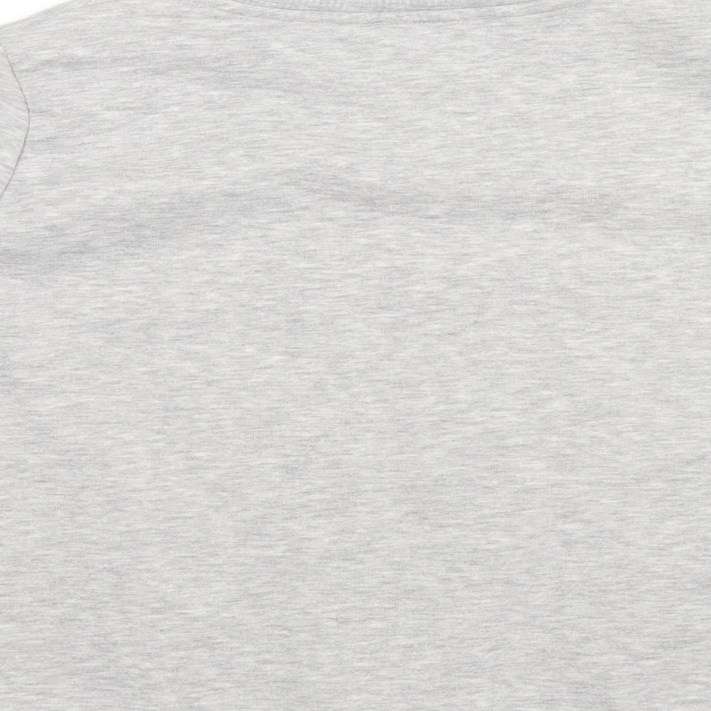 Papaya Womens Grey   Pullover Sweatshirt Size M