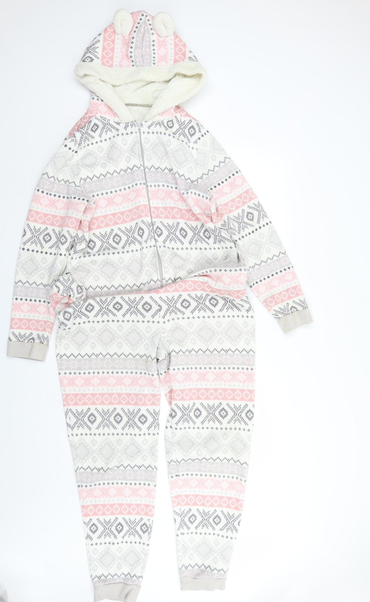Debenhams Womens Multicoloured Fair Isle   One Piece Size 14