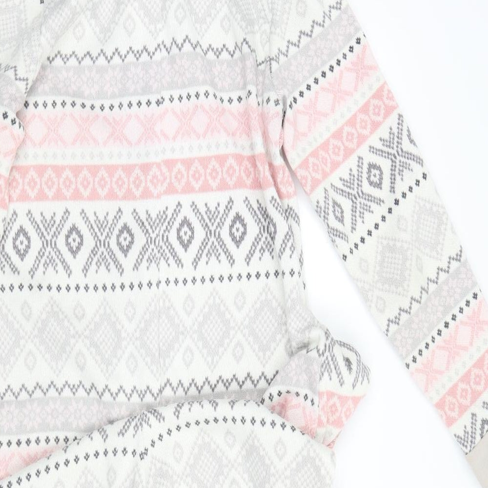 Debenhams Womens Multicoloured Fair Isle   One Piece Size 14