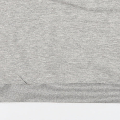 Outrage Womens Grey   Pullover Sweatshirt Size M  - cropped