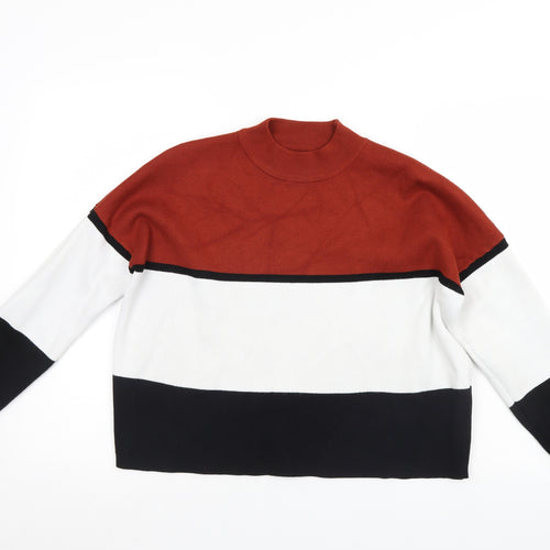 New Look Womens Multicoloured   Pullover Jumper Size M