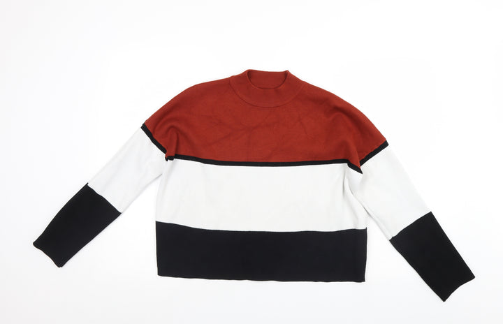 New Look Womens Multicoloured Pullover Jumper Size M