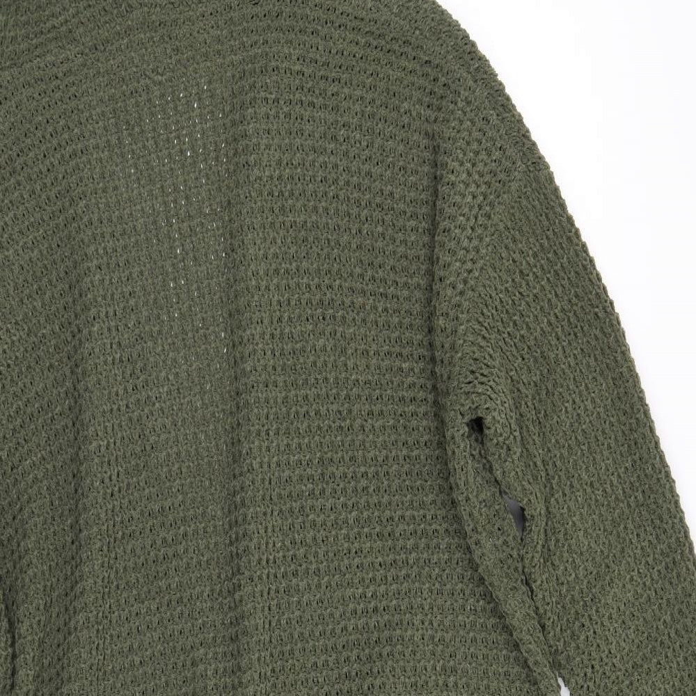 Primark Womens Green   Cape Jumper Size 12