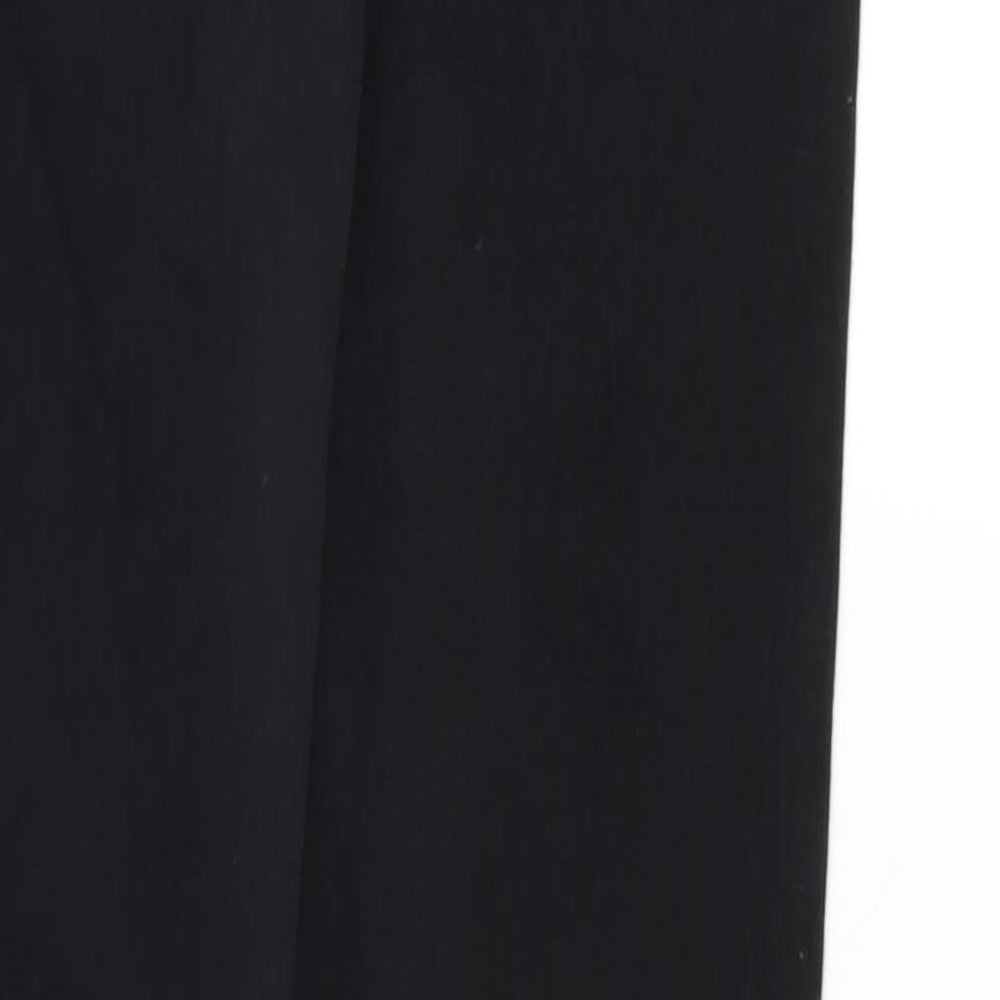 Denim & Co. Womens Black  Denim Tapered Jeans Size 16 L27 in
