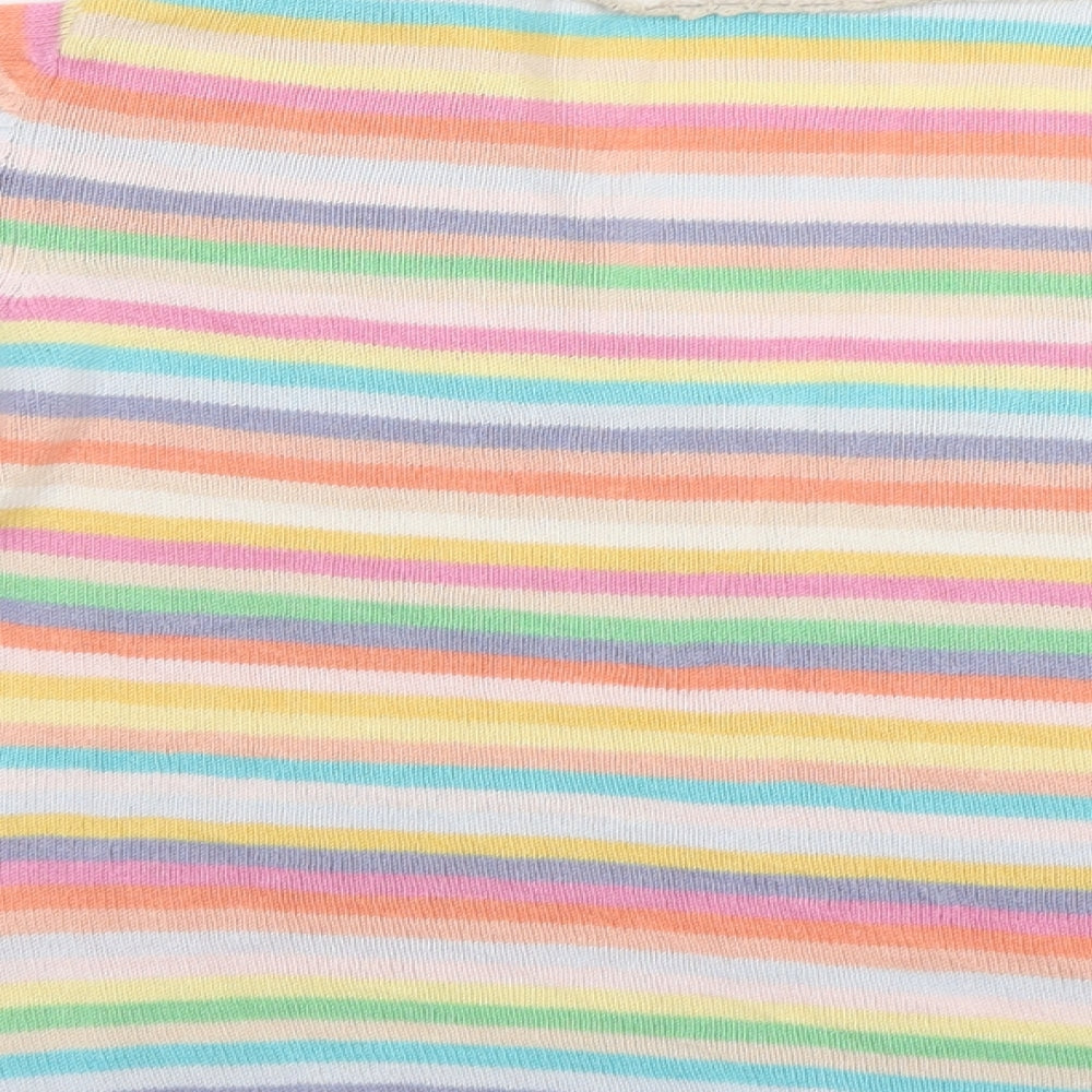 NEXT Womens Multicoloured Striped  Pullover Jumper Size 12