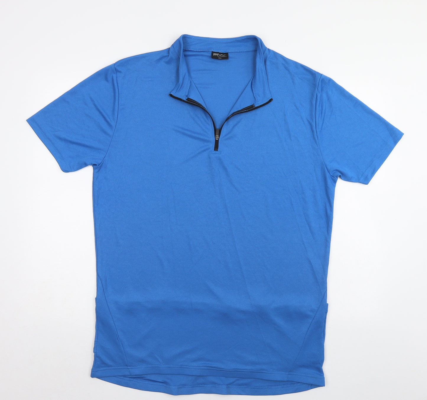 Ridge Mens Blue   Jersey Polo Size 2XL  - Cycle jersey