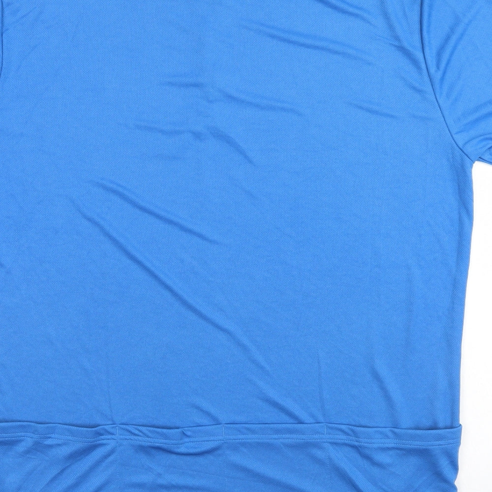Ridge Mens Blue   Jersey Polo Size 2XL  - Cycle jersey
