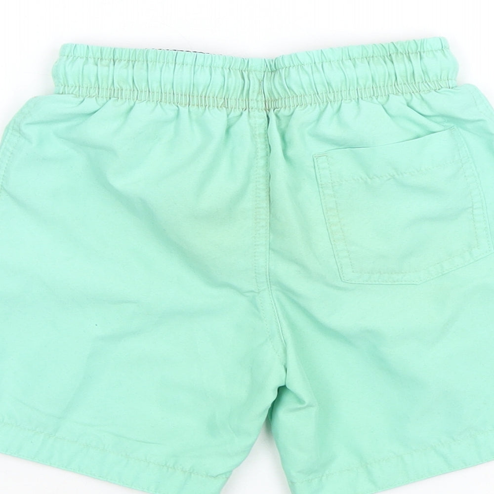 Primark Boys Green   Chino Shorts Size 3-4 Years - swimming shorts