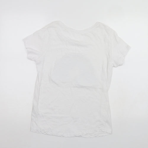 BC Collection Womens White   Basic T-Shirt Size M