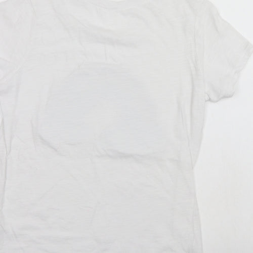 BC Collection Womens White   Basic T-Shirt Size M