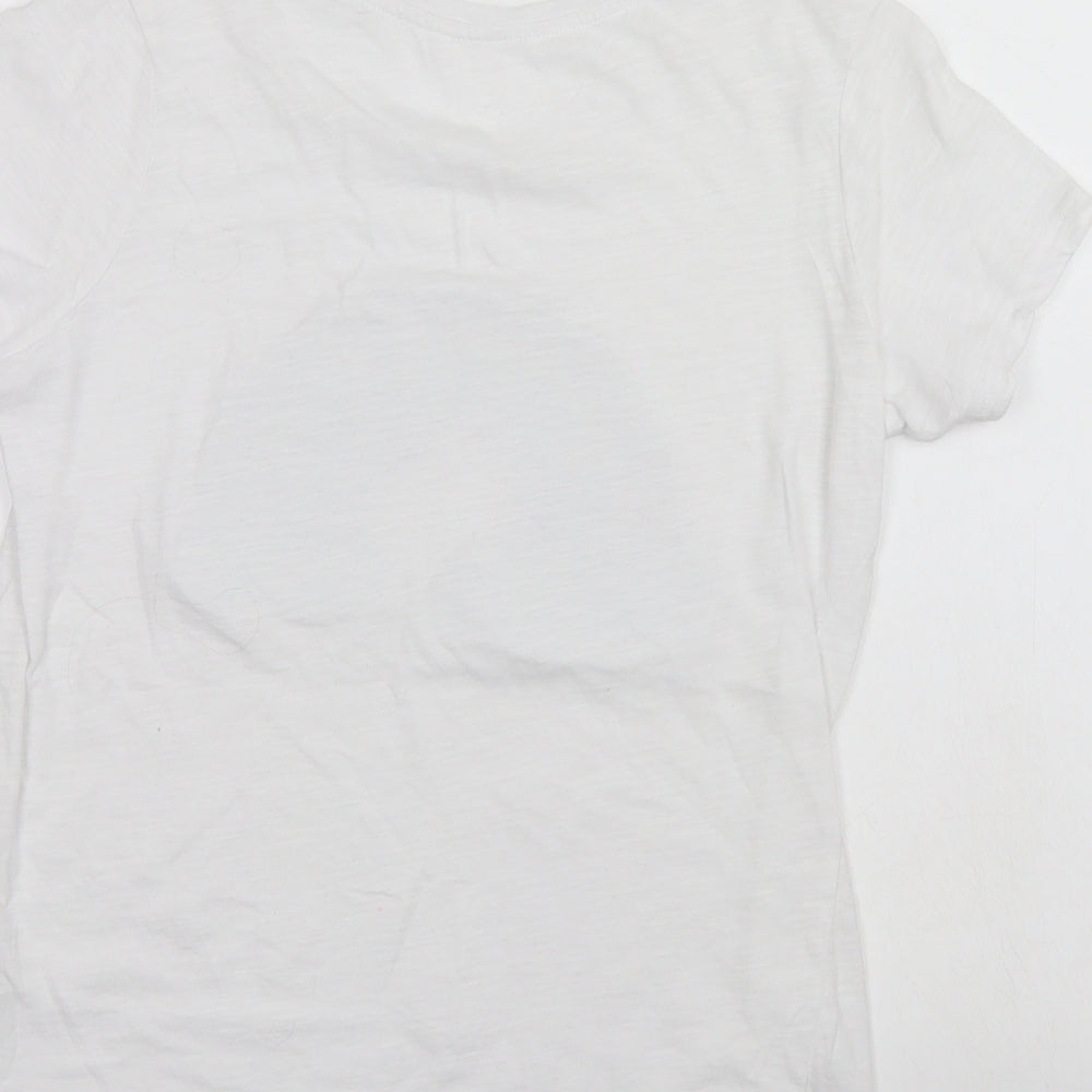 BC Collection Womens White   Basic T-Shirt Size M