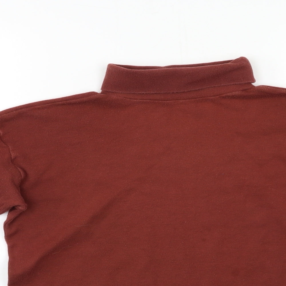 Preworn Womens Brown   Basic T-Shirt Size S