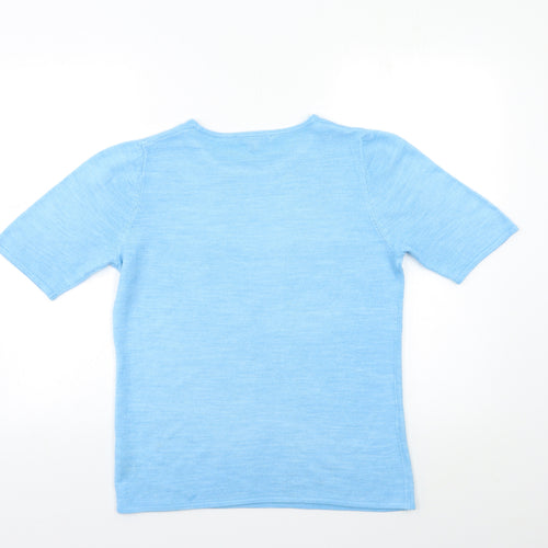 Love Knitwear Womens Blue   Pullover Jumper Size 10