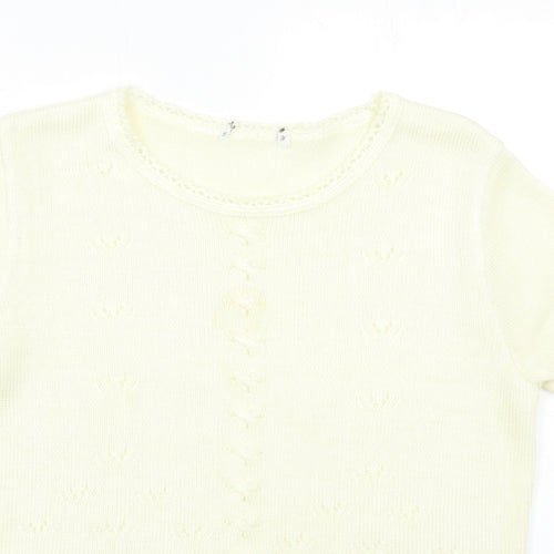Preworn Womens Ivory   Pullover Jumper Size 12
