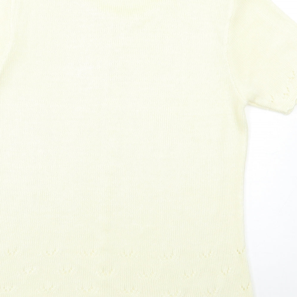 Preworn Womens Ivory   Pullover Jumper Size 12