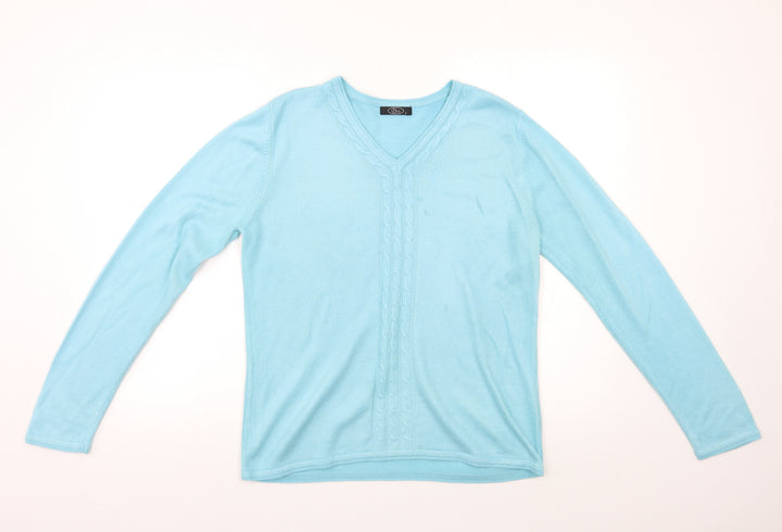 BM Womens Blue   Pullover Jumper Size S
