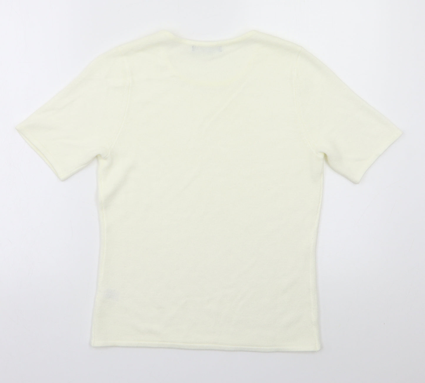 BM Womens Ivory   Pullover Jumper Size S