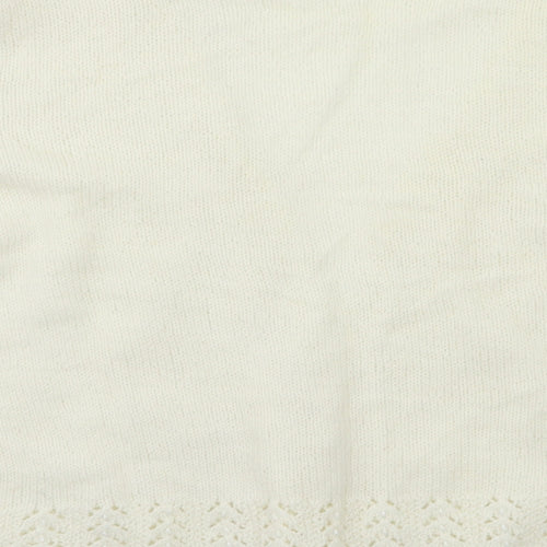 Preworn Womens Ivory   Cardigan Jumper Size L